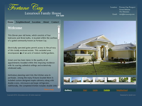 FortuneCay Website